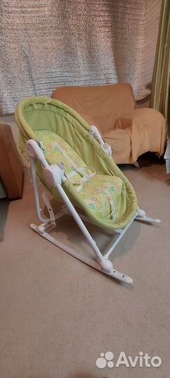 Люлька колыбель шезлонг стульчик для новорожденных