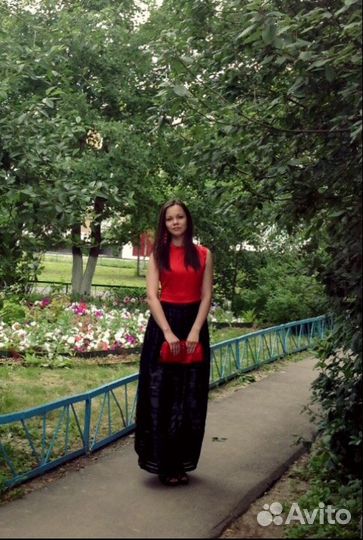 Платье в пол
