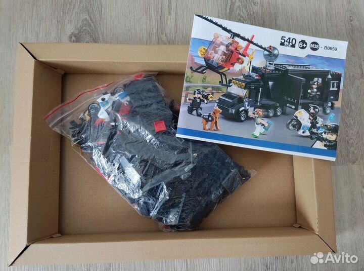 Конструктор Sluban Полиция В0659 аналог лего