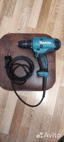 Дрель-шуруповёрт Makita DF0300 сетевая