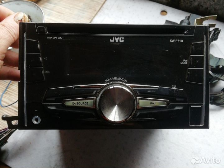 Автомагнитола 2din jvc
