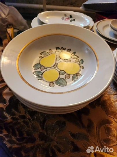 Столовый сервиз чехословакия