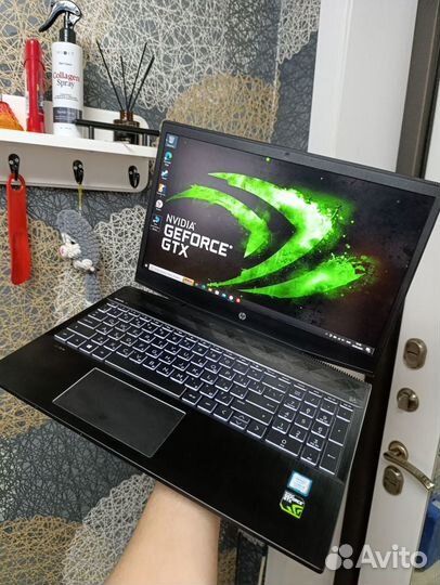 Игровой ноутбук Hp pavilion gaming 15 i5/1050ti 4g