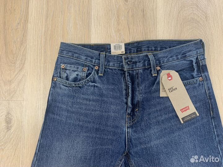 Оригинальные Джинсы Levis Men 502 Taper