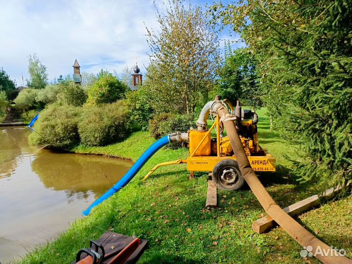 Аренда насосов (мотопомпа )