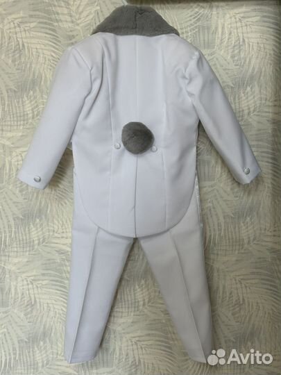 Костюм зайца детский смокинг