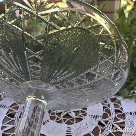 Конфетница Ваза на ножке Фруктовница