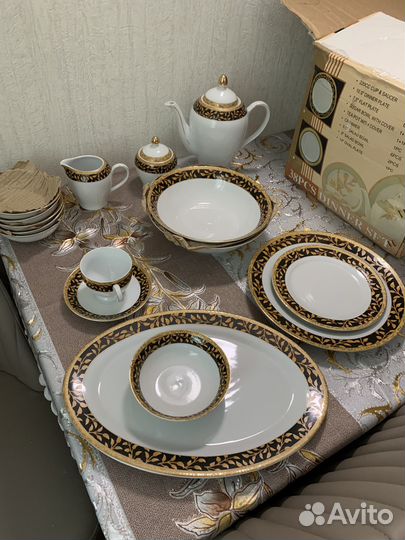 Сервиз столовый на 6 персон, 36 предметов, новый