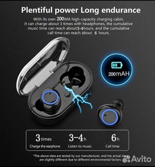Новые беспроводные наушники Bluetooth TWS 5.0