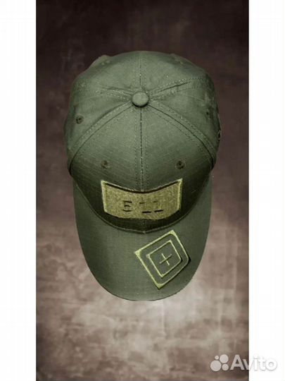 Кепка бейсболка тактическая 5.11 Олива