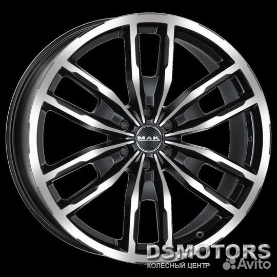 Диски Peak 8.5/18 6x139.7 ET35 d67.1 black mirror