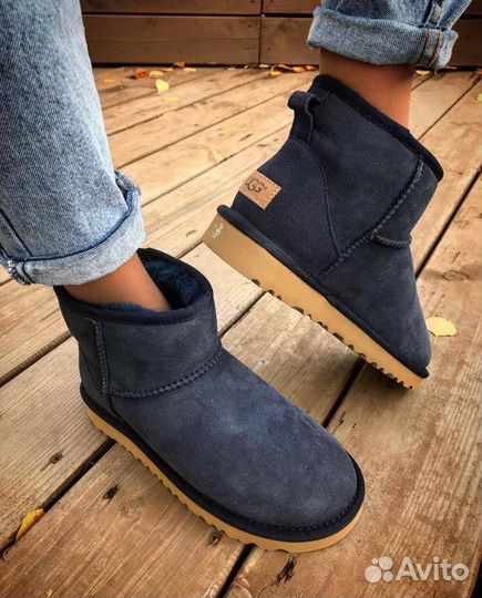 Угги женские UGG Classic высота 15см шоколад