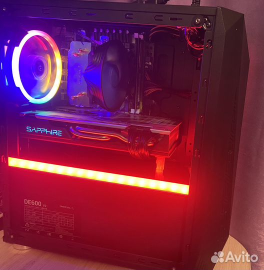 Игровой компьютер E5-2650v2 RX580 4Gb, 16Gb