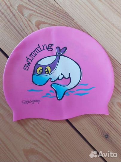 Шапочка для плавания силиконовая