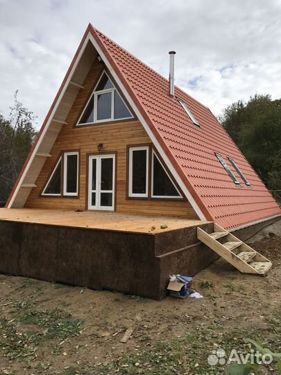 Каркасный дом A-Frame