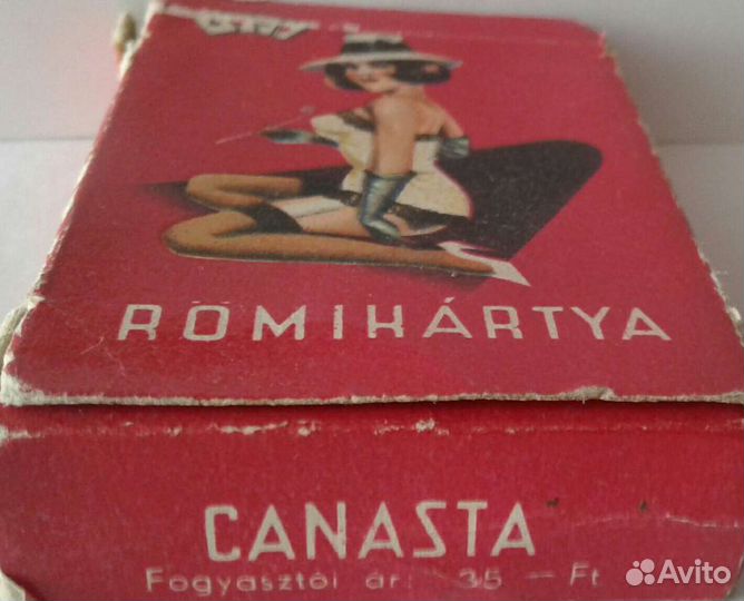 Карты сувенирные игральные, оригинал.Венгрия,1960г