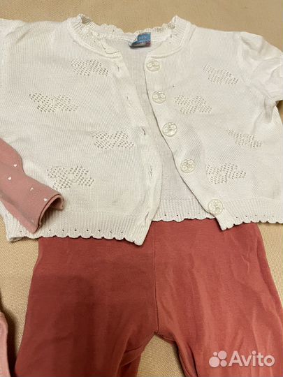 Вещи пакетом на девочку 74