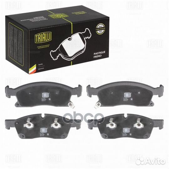 Колодки торм. для а/м Jeep Grand Cherokee IV (1