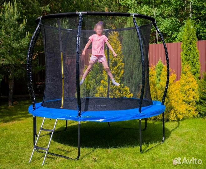 Батут с сеткой