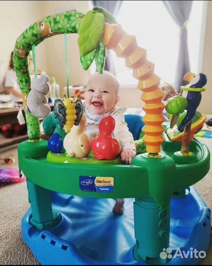 Игровой развивающий центр Evenflo ExerSaucer Tripl