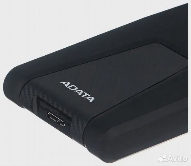 Внешний жёсткий диск (HDD) A-data AHD650-1TU31-CBK