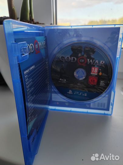Игра God of War для playstation ps4