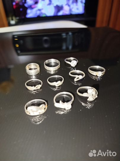Серебряное кольцо