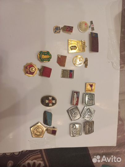 Значки медали награды СССР