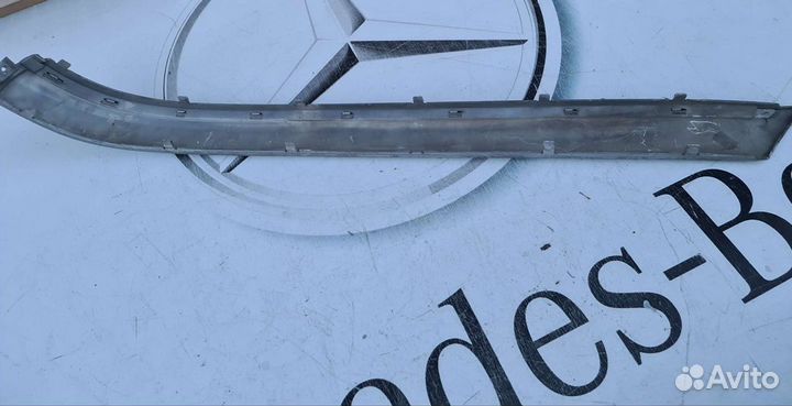 Молдинг заднего бампера левый Mercedes W220