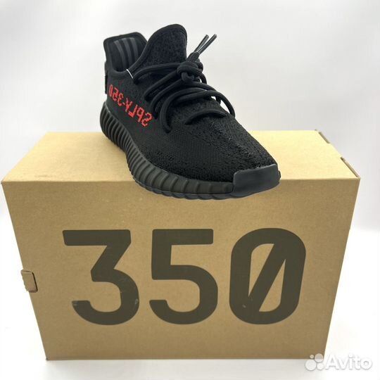 Yееzy Boost 350 V2 Black Red