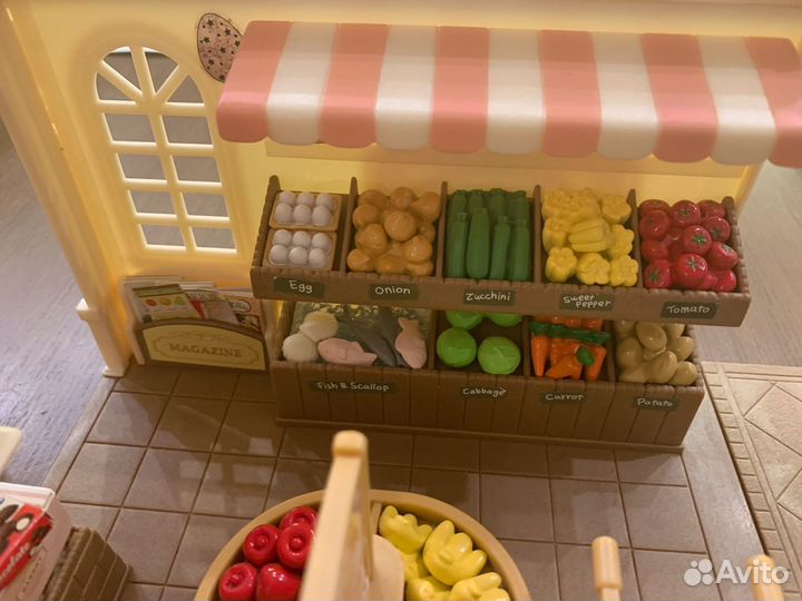 Sylvanian families Супермаркет с коробкой