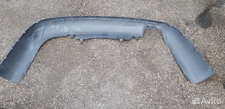 Volkswagen Passat B6 Юбка заднего бампера