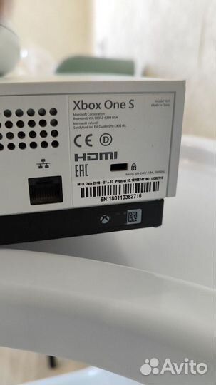 Xbox one s 1tb с играми