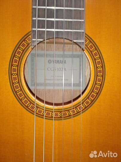 Гитара классическая Yamaha CGS102A(1/2,половинка)