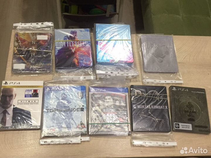 Стиллбуки от дисков sony playstation и xbox 12.09