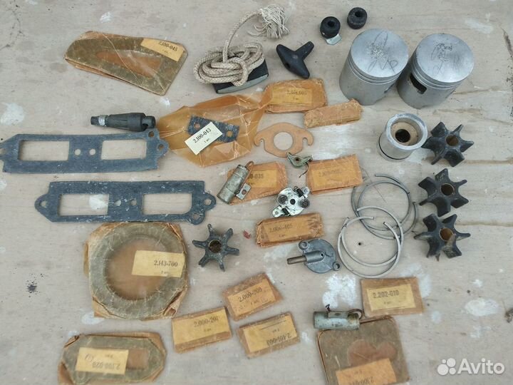 Запчасти на лодочный мотор Вихрь 25