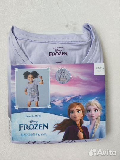 Комплект (футболка+шорты) на девочку 110/116