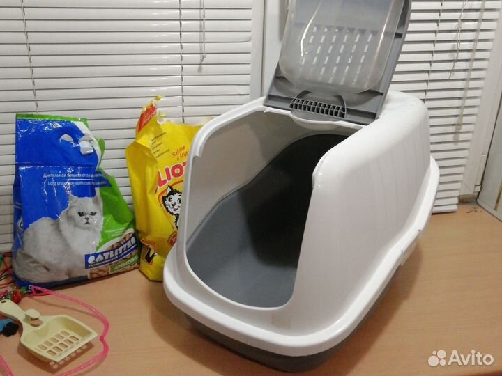 Лоток домик для кошек