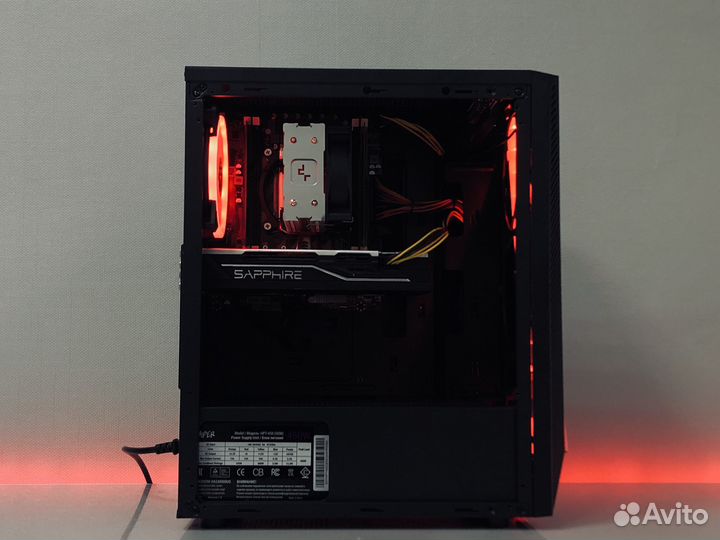 Игровой пк Intel 8ядер / RX 580 8gb / 16gb / SSD51