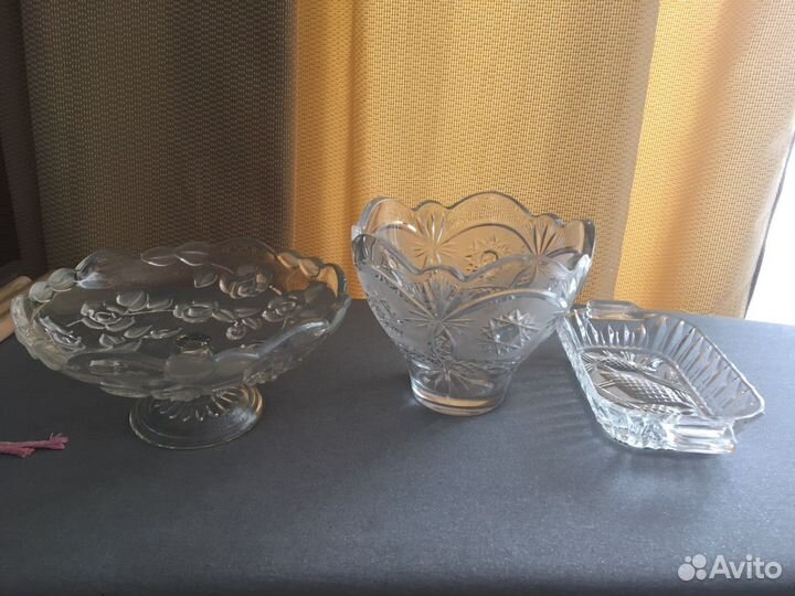 Салатники хрусталь