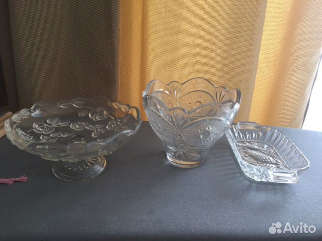 Салатники хрусталь
