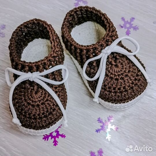 Пинетки вязаные