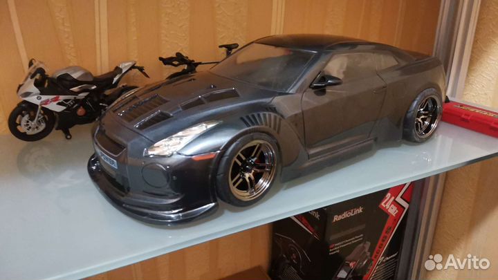 Корка кузов 1/10 Nissan GTR (260-190)
