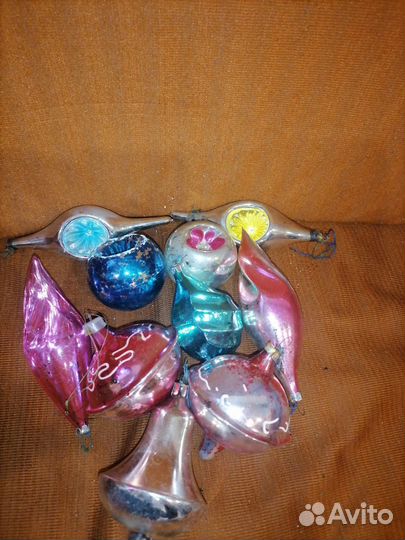 Елочные игрушки СССР