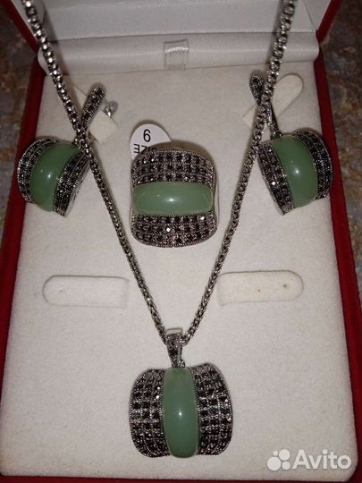 Серебряный комплект 