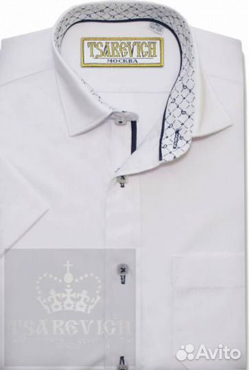 Рубашка школьная Царевич рост 146-152