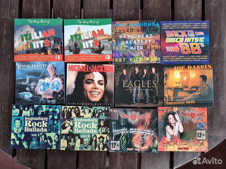 Музыкальные cd диски фирменные