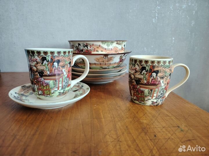 Тарелка, чашки Rissole