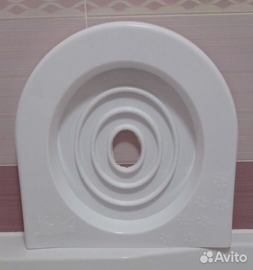 Приучающий лоток для кошек к унитазу