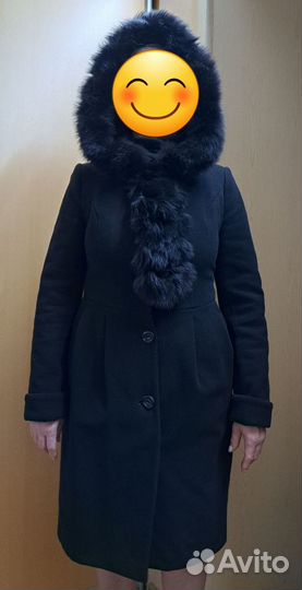 Пальто женское зимнее с капюшоном